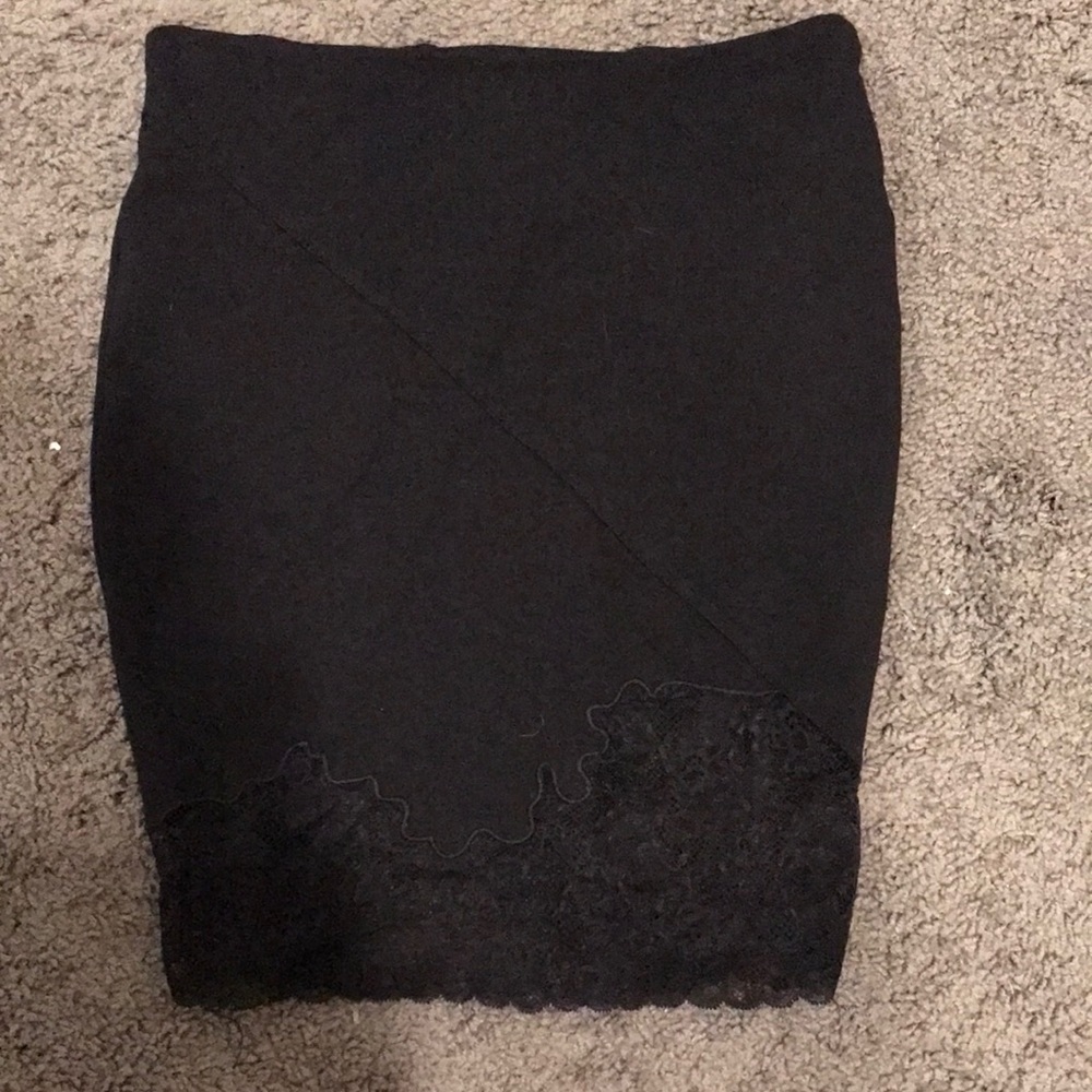 Black Costa blanca skirt